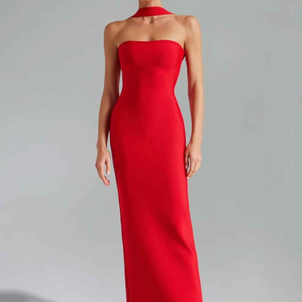 BELLA BARNETT ROSEE BANDAGE DRESS